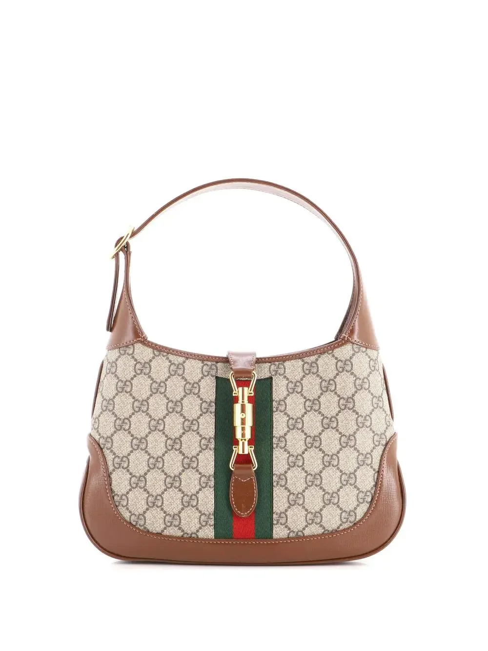 Gucci Jackie Hobo Gg Coated Canvas #323492G22B